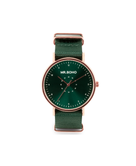 Reloj Mr Boho copper green...