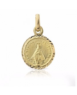 Medalla virgen Guadalupe oro