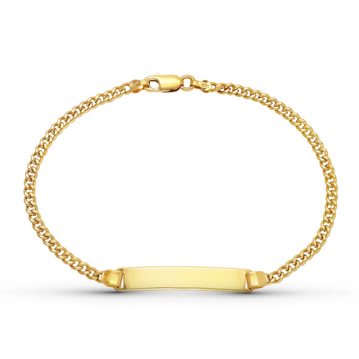 18k Esclava Oro Amarillo Hueca 19 Cm 3 Mm | Joyería Gimeno | Tu joyería de confianza en Valencia